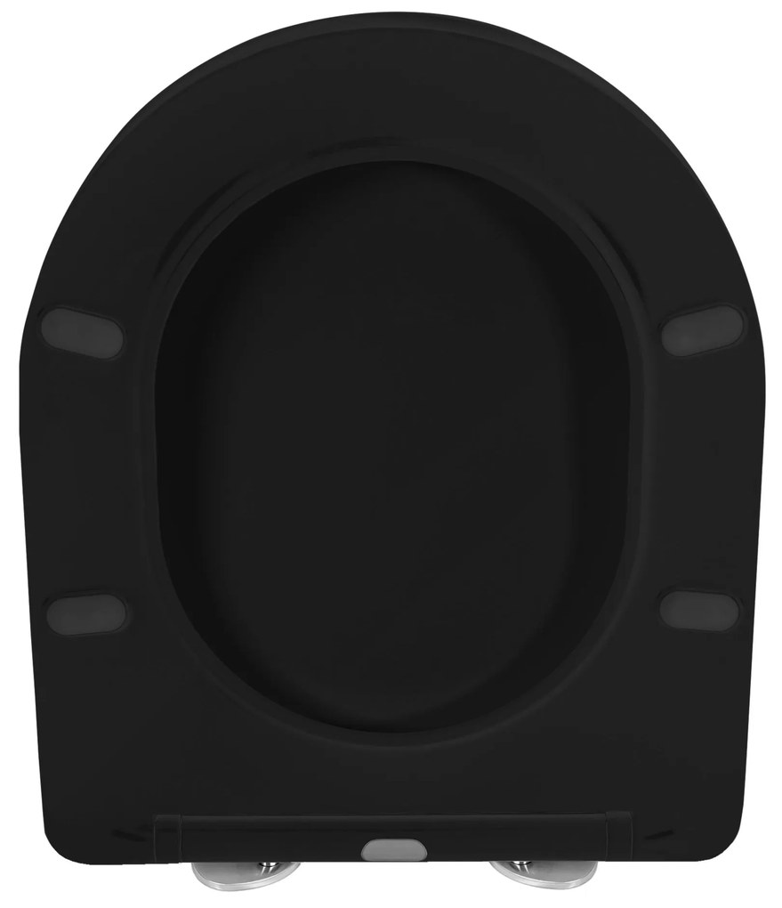 Capac toaleta UF DUROPLAST FLAT BLACK