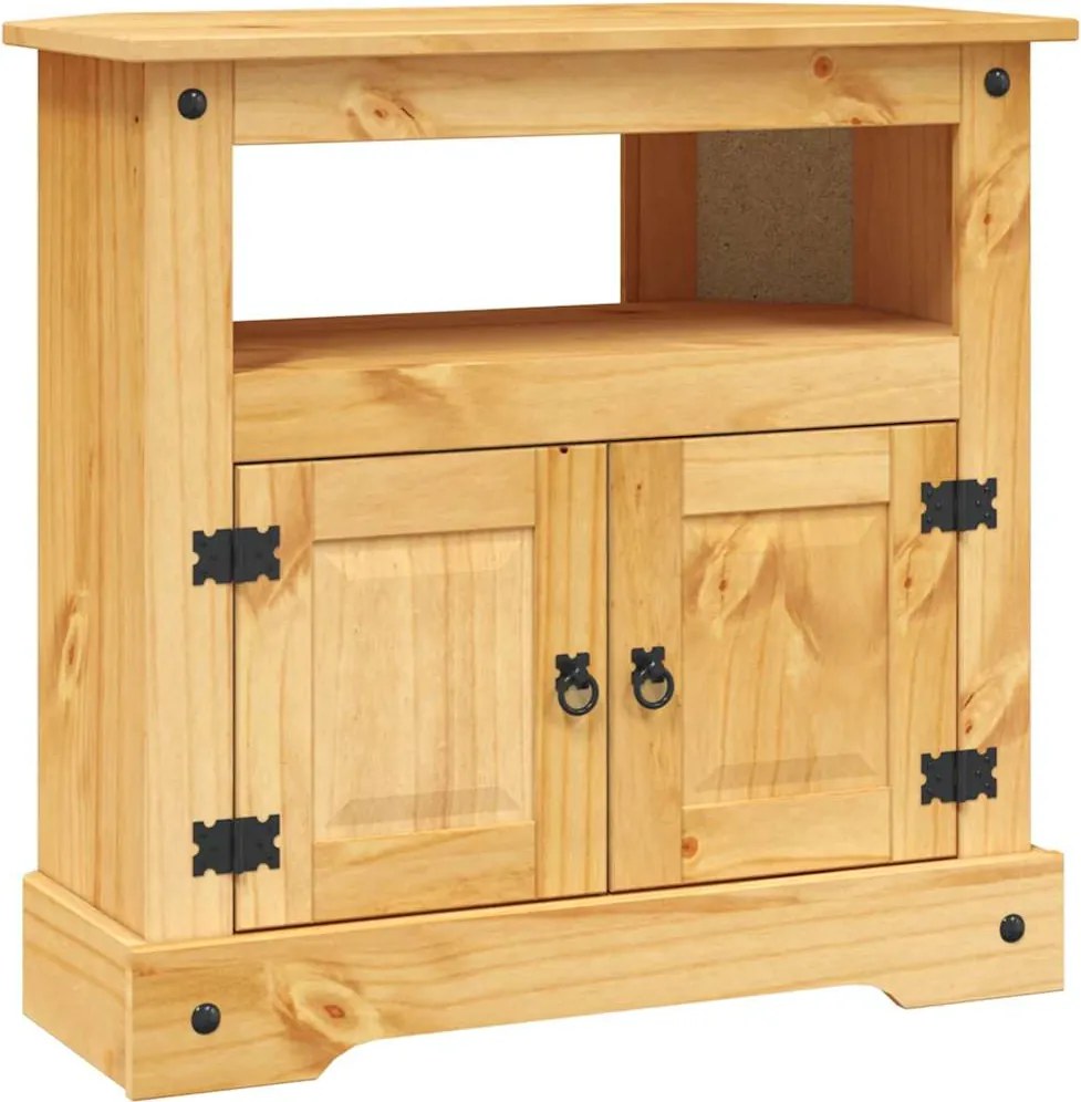 vidaXL Comodă stil mexican Corona din lemn de pin 80 x 43 x 78 cm