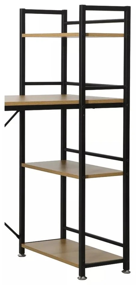 Masa de birou B-036 stejar/negru