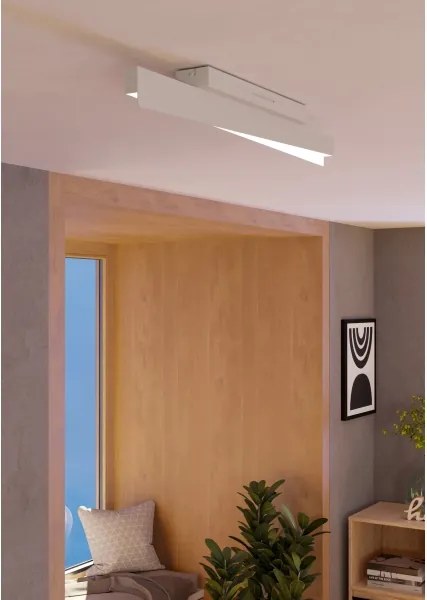 Eglo 901832 - Plafonieră LED RGBW reglabilă BOLOGNANO-Z LED/13W/230V gri