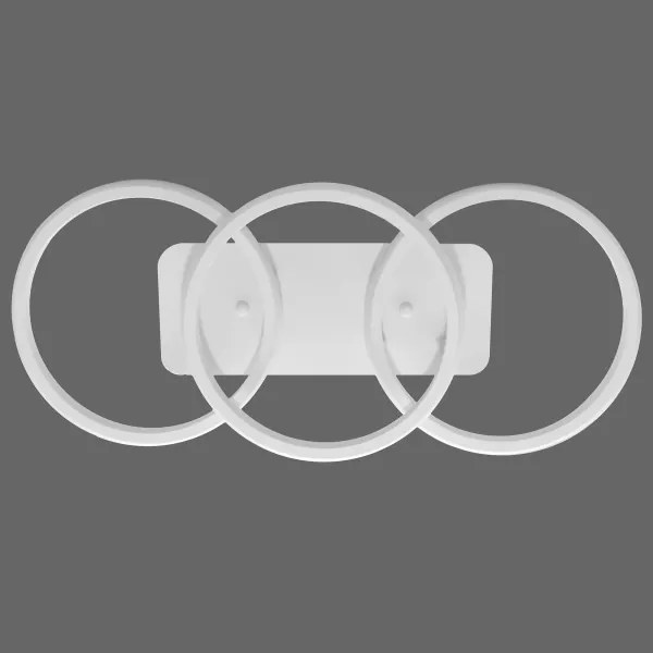 Lustră LED aplicată BARI LED/30W/230V albă