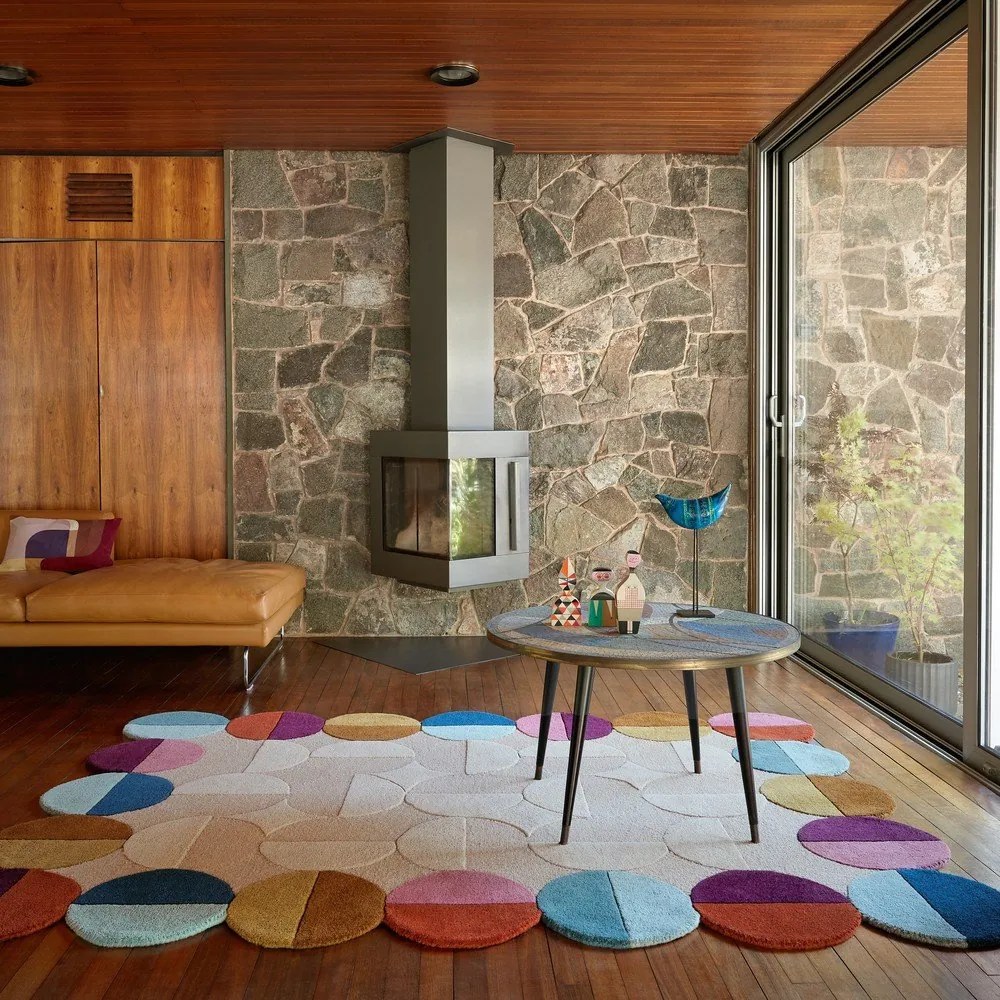 Covor bej țesut manual din lână 120x170 cm Mia Textured Scallop – Flair Rugs