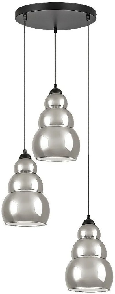 Lustra cu 3 pendule design modern Salvatore