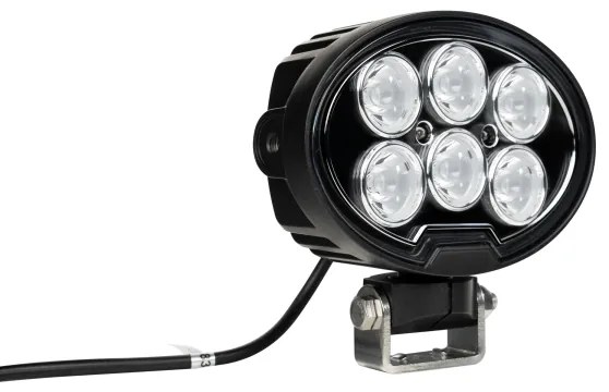 Proiector LED auto BLACK LED/60W/10-30V IP69 5700K oval