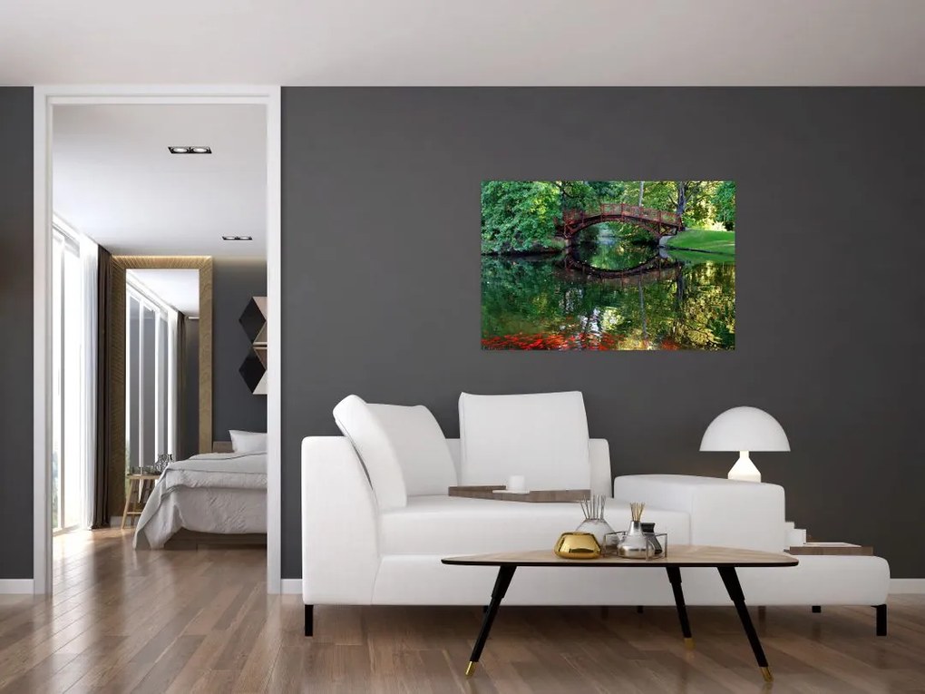 Tablou cu râu (90x60 cm)