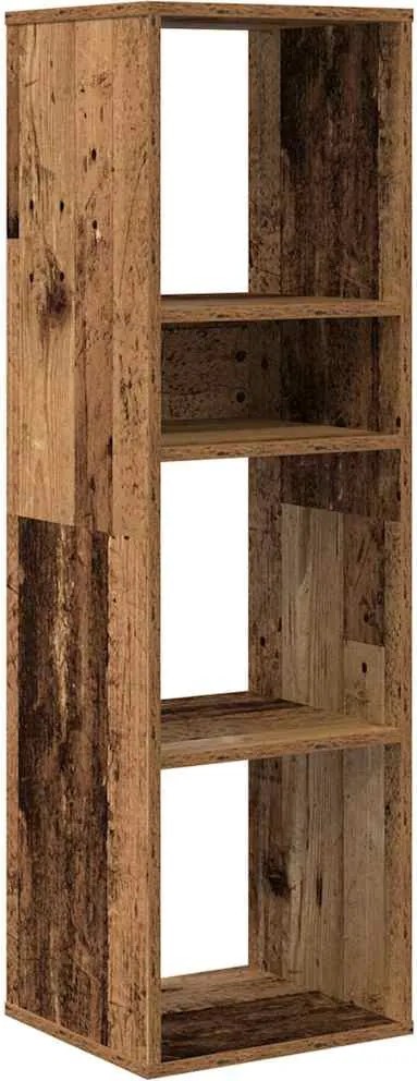 vidaXL Dulap cu cărți din lemn vechi 34x31x112 cm din lemn prelucrat