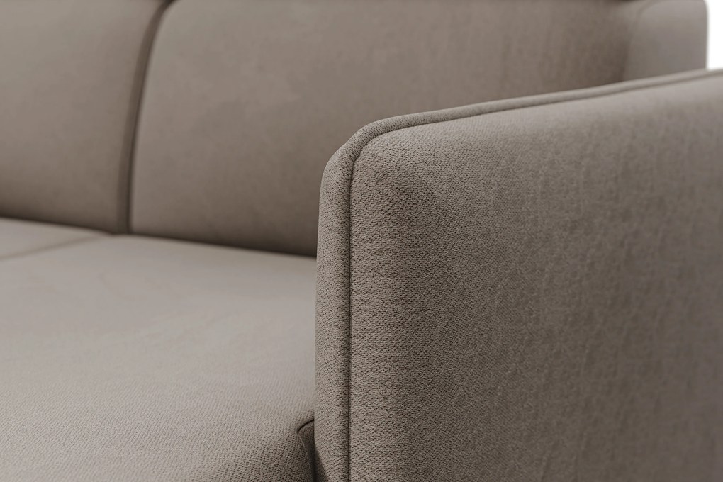 Colţar Barcelia U extensibil - țesătură de acoperire Asti 03