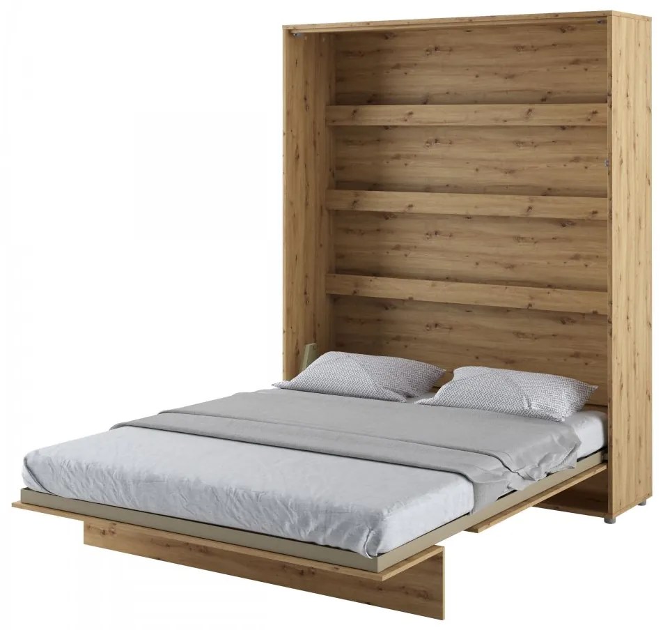 Pat rabatabil de perete Bed-Concept vertical BC-12 160x200