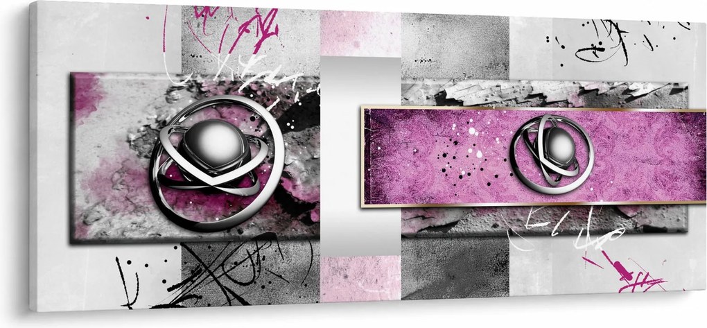 Tablou abstracție (120x50 cm)