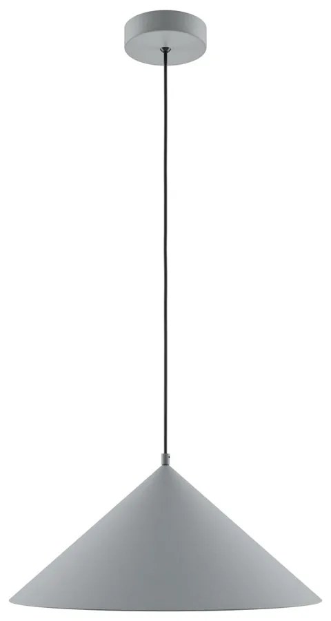 Lustra/Pendul metalic Basic D-35cm gri