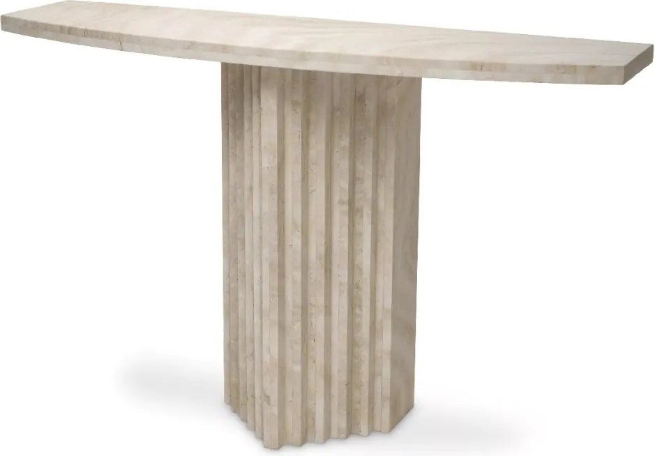 Consola LUX din travertin stil Art Deco Atzaro