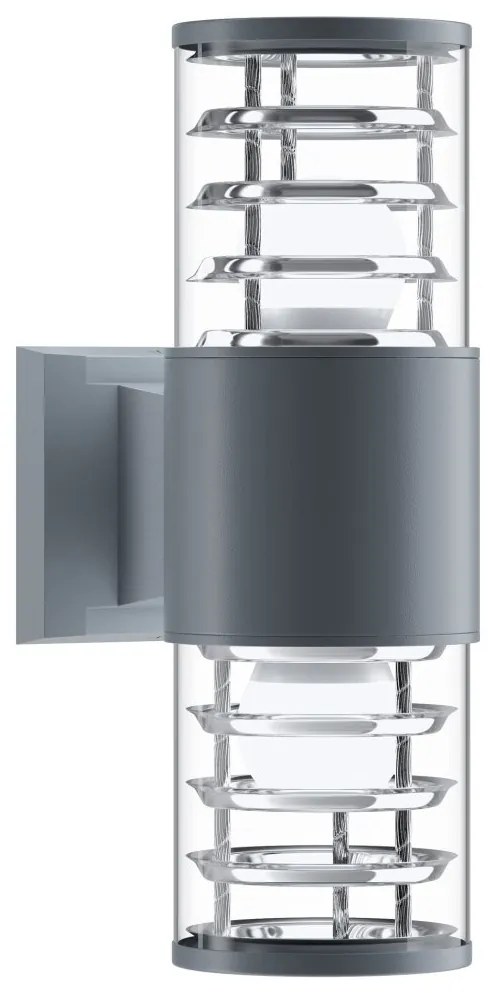 Aplica de perete pentru iluminat exterior IP54 Bronx gri
