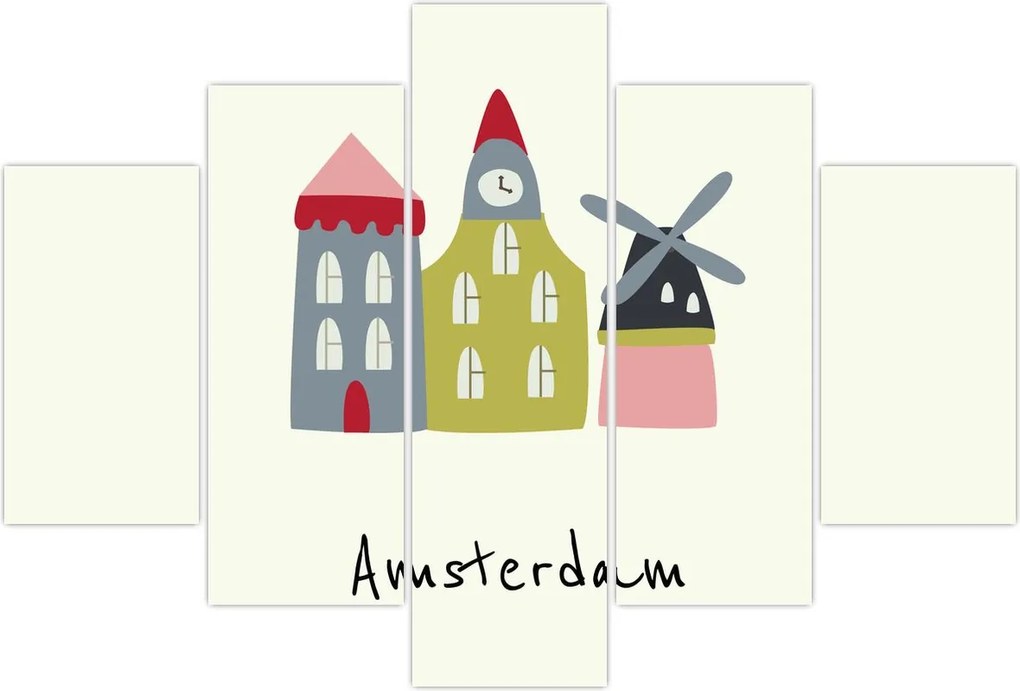 Tablou - Orașe din Europa N⁰4 (150x105 cm)