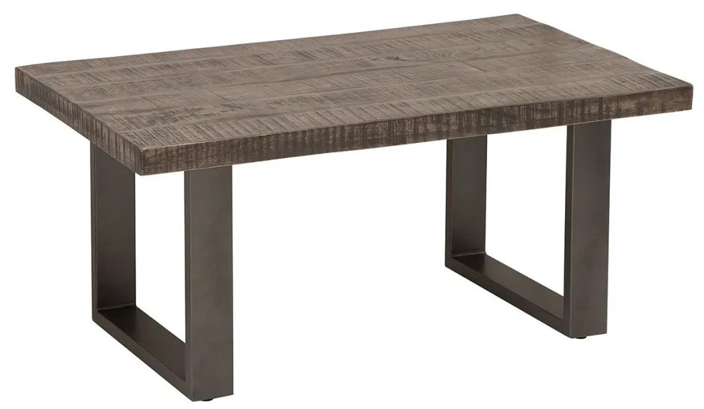 Masuta industrial style Iron Craft mango gri, 100cm A-38661 VC