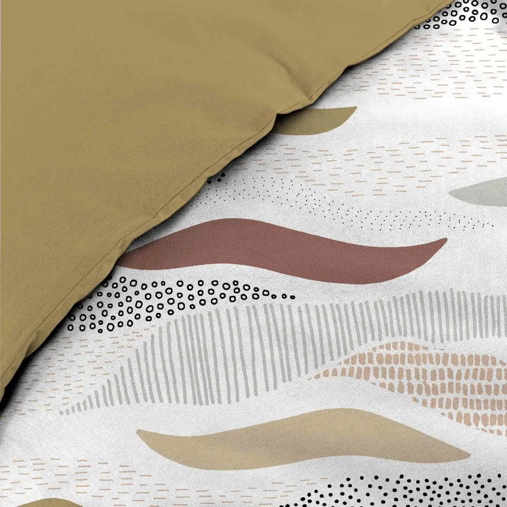 Lenjerie de pat albă din microfibră pentru pat dublu, extinsă 240x220 cm Zenith – douceur d'intérieur