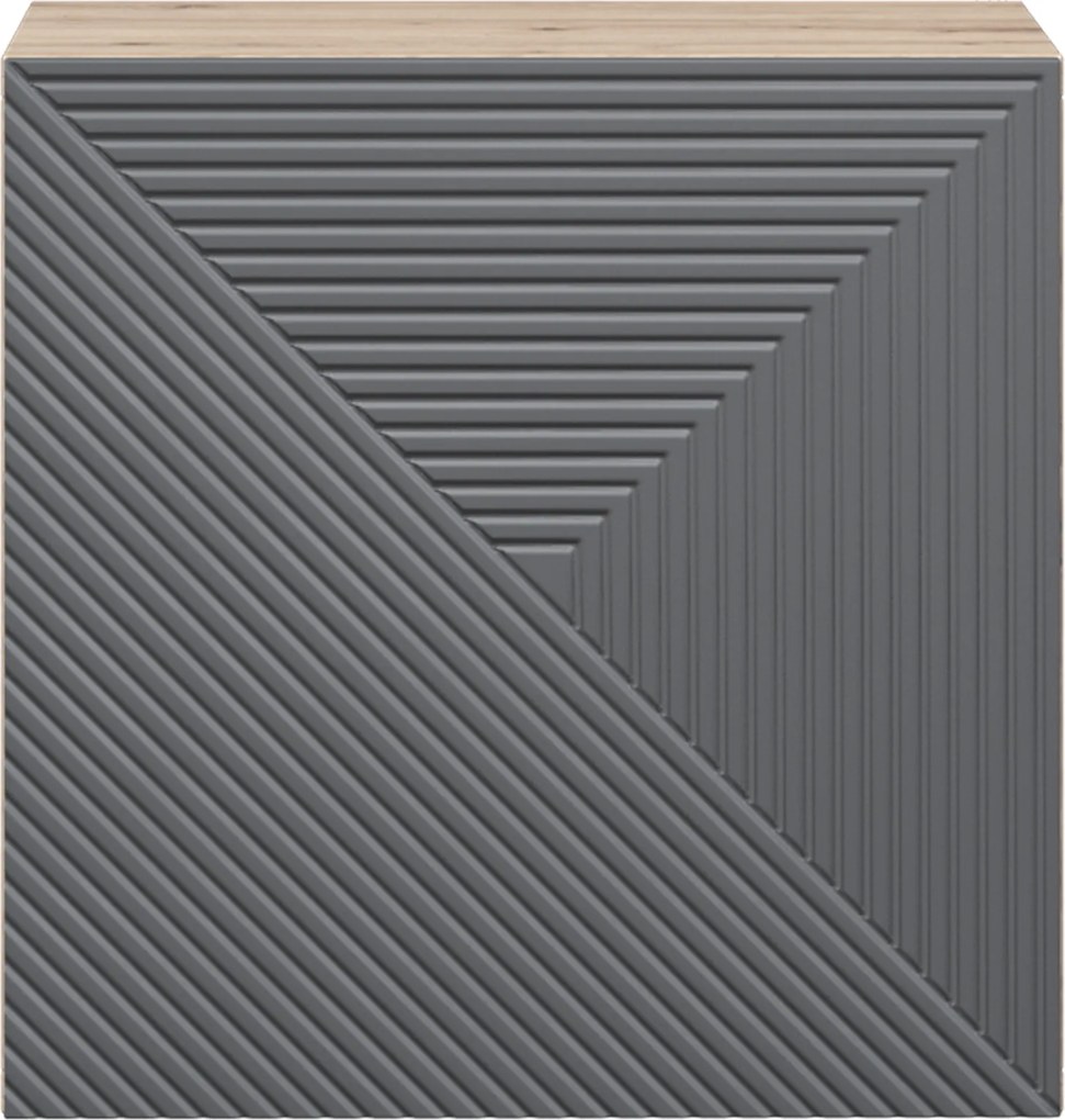 Dulap suspendată Asha - artizanal / rivier stone mat