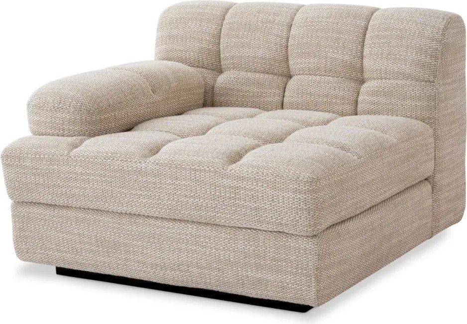 Canapea, Modul stanga design elegant LUX Dean left Skyward sand