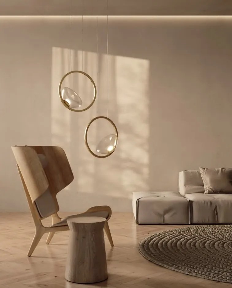 Pendul LED design modern Moon alama