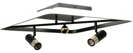 Plafonieră LED dimabilă LED/70W/230V 3000-6500K negru + telecomandă