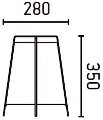 Veioza, lampa de masa H-35cm Akane 28370