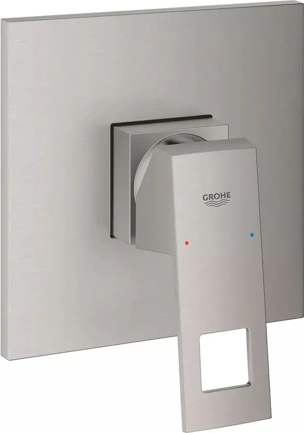 Baterie dus incastrata Eurocube monocomanda crom periat Supersteel fara corp ingropat