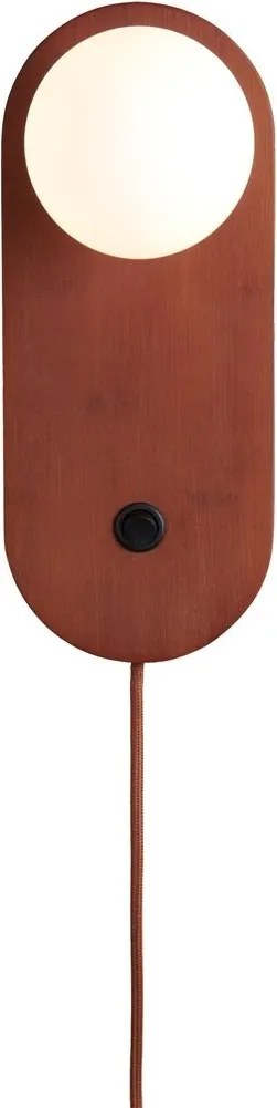 Aplica de perete din bambus maro Java