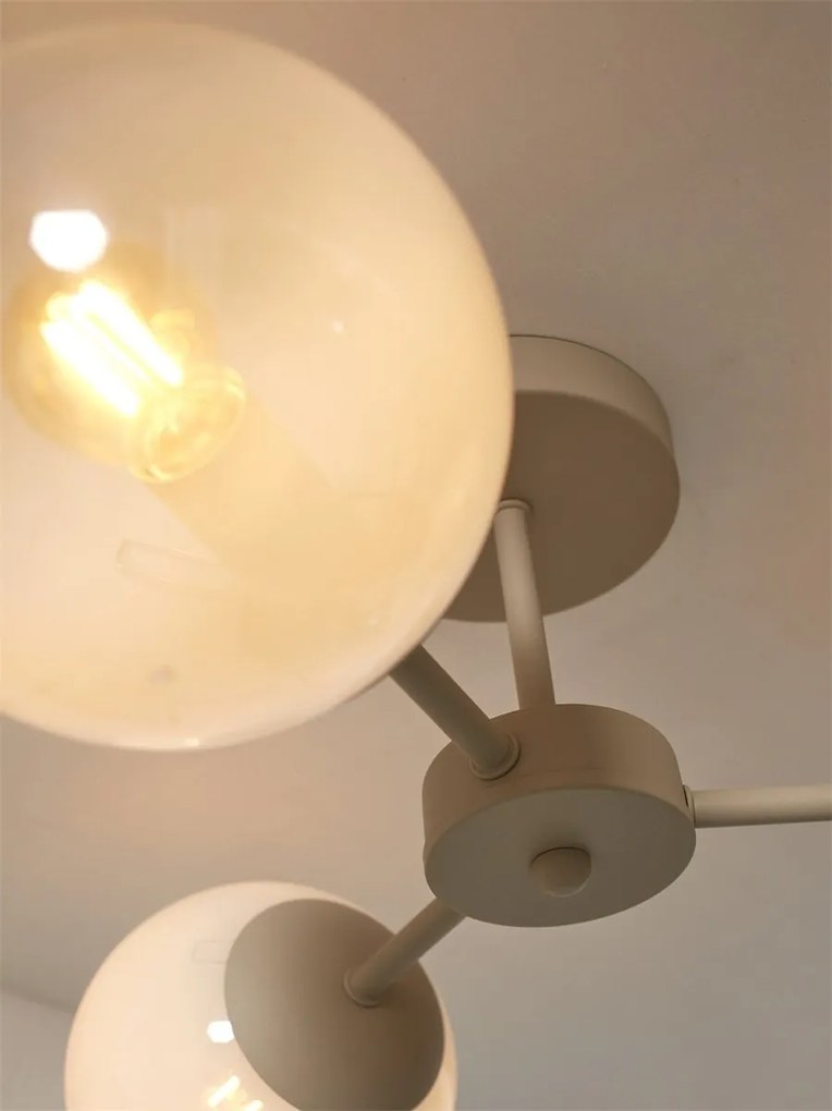 Lustra aplicata design modern minimalist Aspen 3L gradient/alb