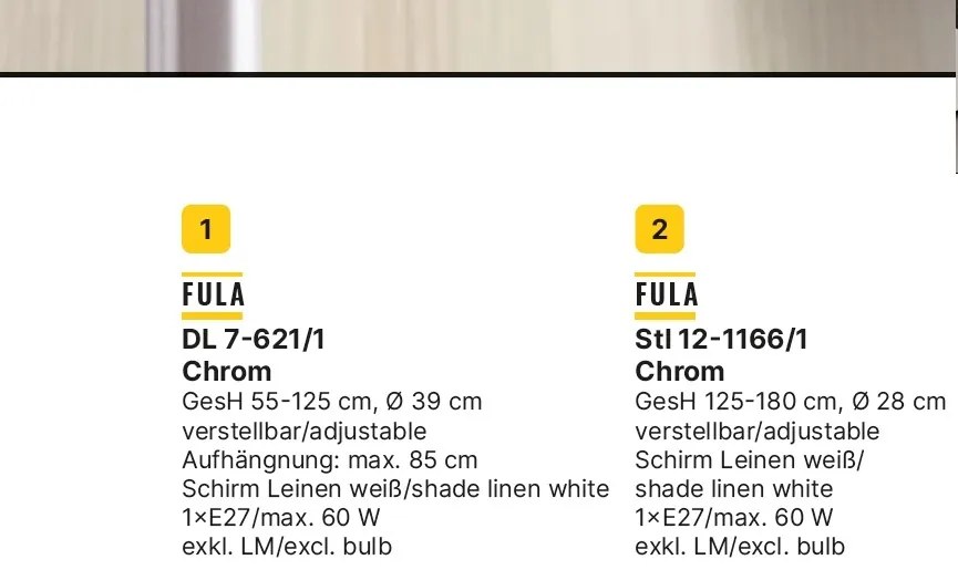 Lustra / Pendul cu brat ajustabil design modern Fula