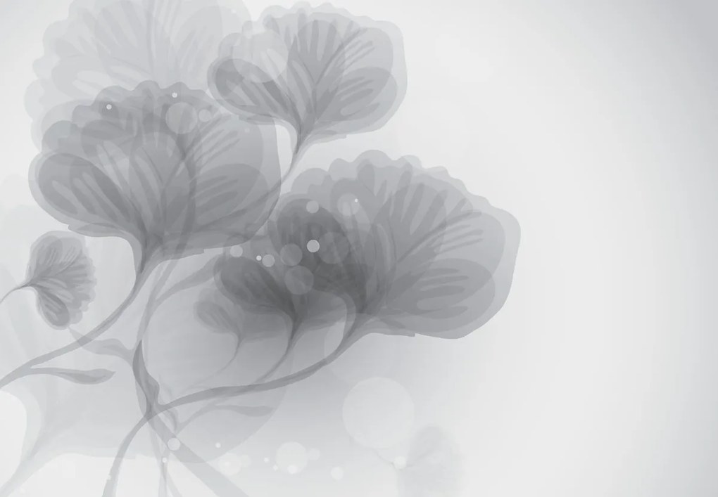 Fototapet - Flori abstracte (147x102 cm)