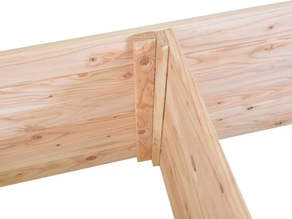 PREMIUM BLUE Strat înălțat 160 x 70 x 50 cm, din lemn