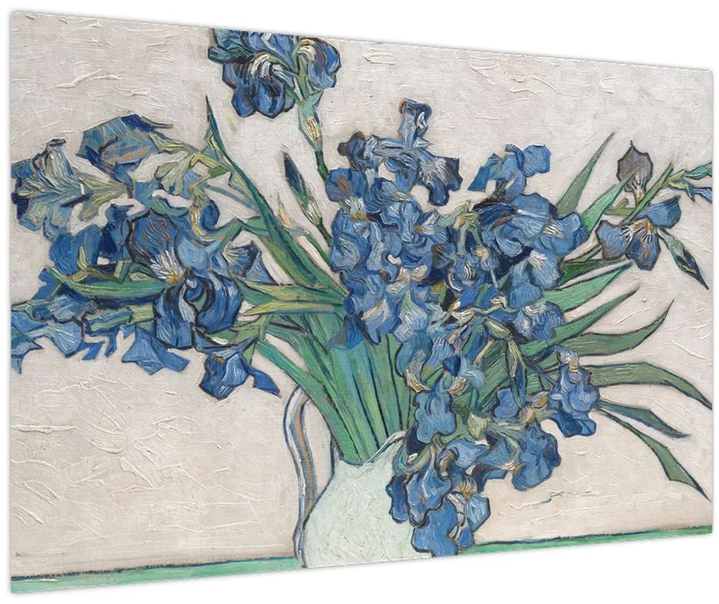Tablou - Vincent van Gogh, Irises, reproducere (90x60 cm)