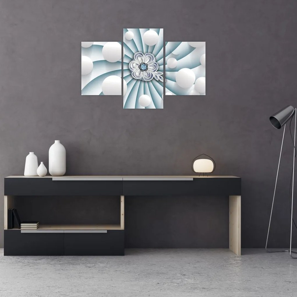 Tablou abstracției artistice (90x60 cm)