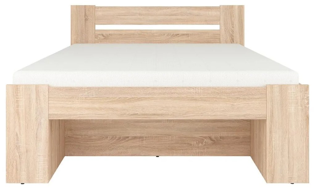 Pat matrimonial 140 cm Nepo Plus 13 (stejar sonoma) . 1098327