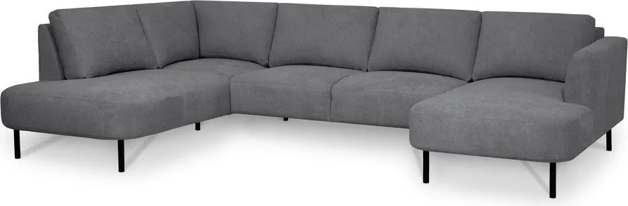 Colțar gri închis (cu colț pe partea stângă /în formă de "U") Hero – Scandic