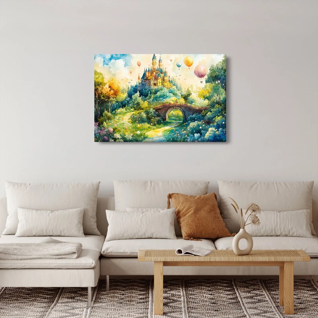 Tablou - Castel de Poveste (90x60 cm)
