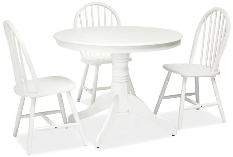 Masa rotunda din mdf windsor 100 x 75 cm