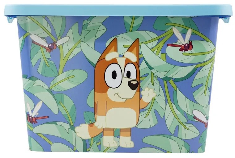 Bluey Leaves cutie de depozitare din plastic 7 L