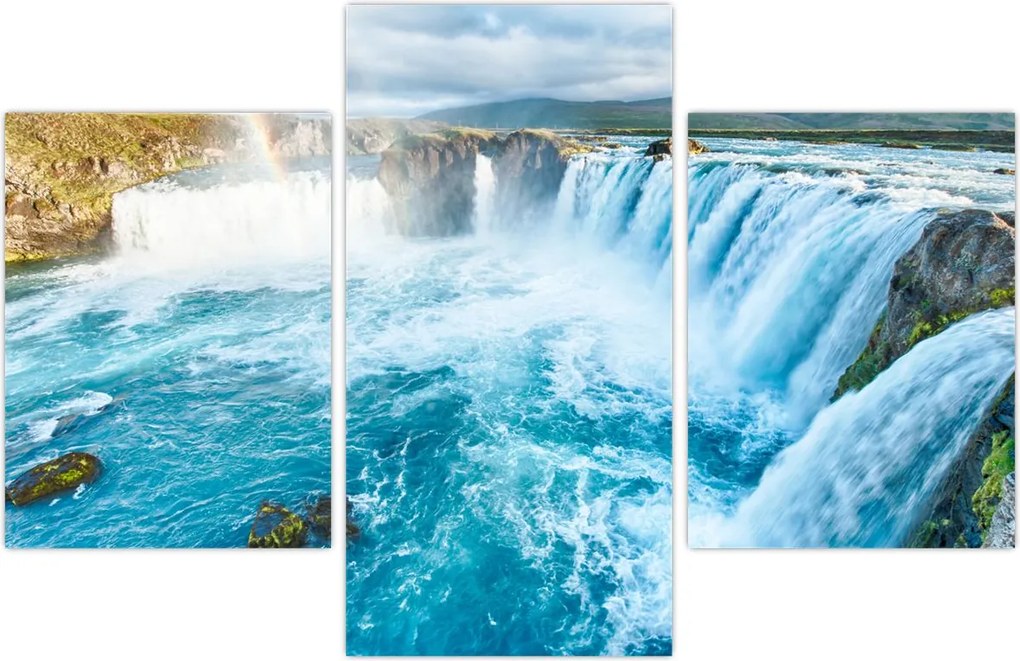 Tablou - Cascada Godafoss (90x60 cm)
