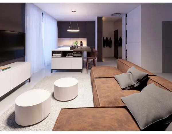 Lustră LED pe cablu BELLA LED/48W/230V 3000K/4000K alb LED2