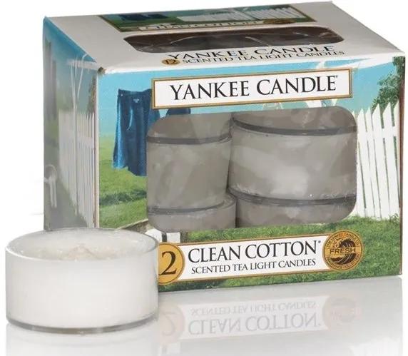 Yankee Candle ceai parfumat lumânare de bumbac Clean