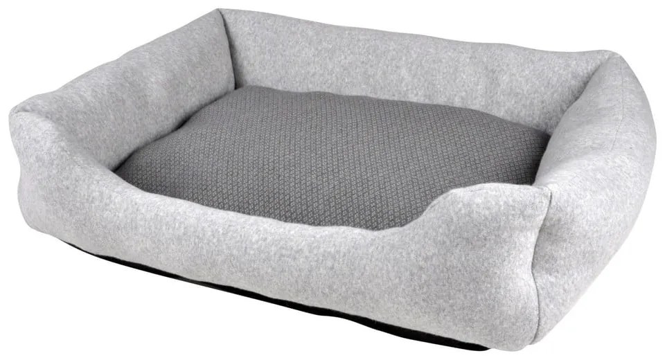 Pat pentru animale de companie gri deschis pentru câini 60x48 cm Graphene – Love Story