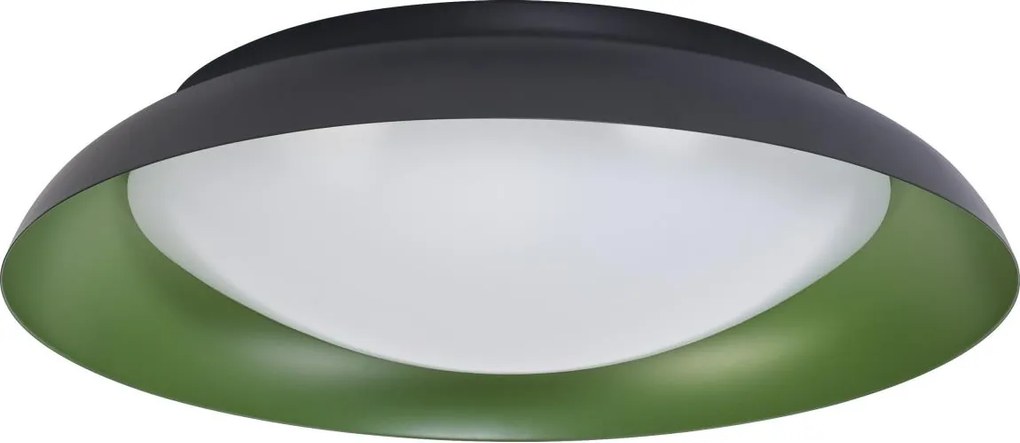 Osram ORBIS PLATE Plafonieră LED dimabilă 35W 230V Ø43 cm verde/negru
