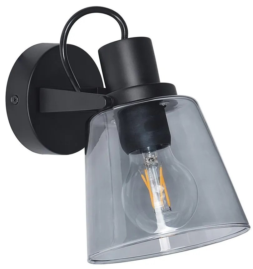 Aplica Pentru Baie, Protectie IP44, Negru, BADOSA