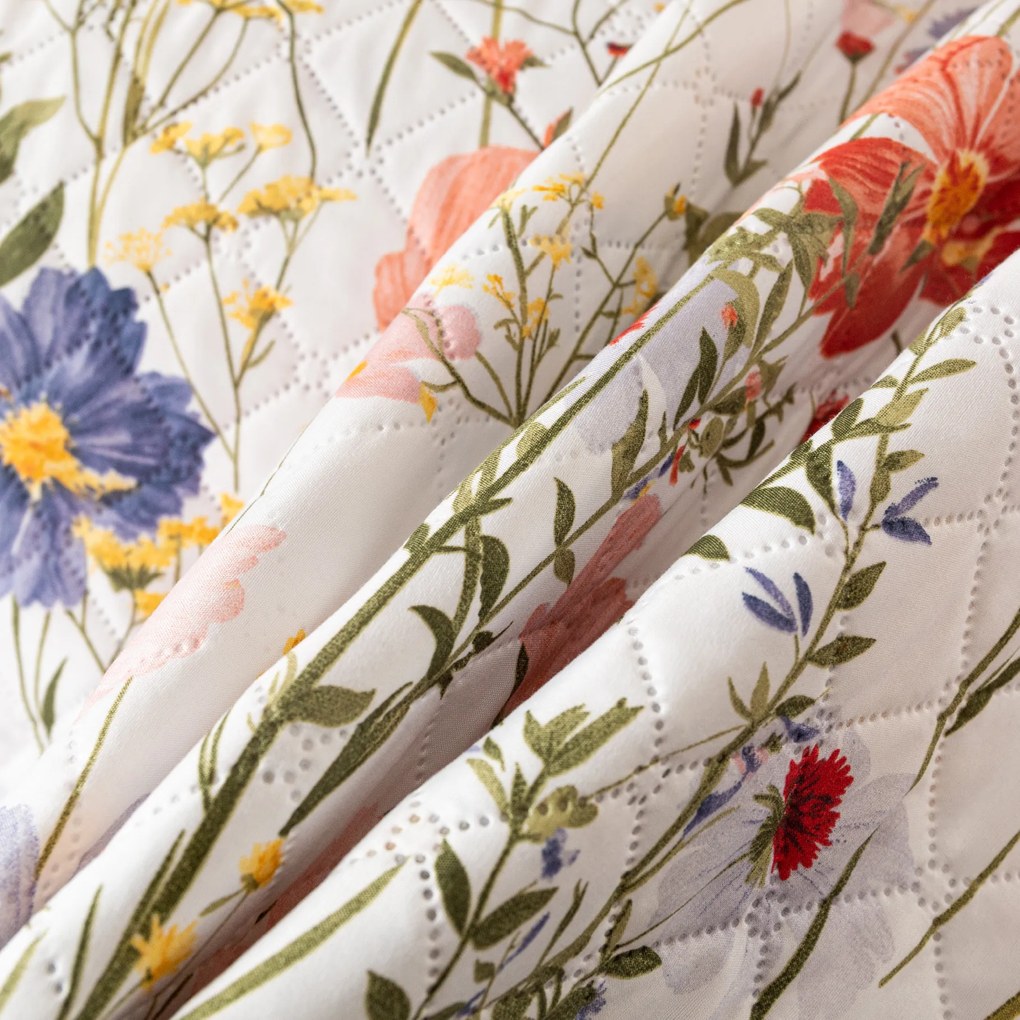Cuvertura de pat WILDFLOWERS, colorata Dimensiune: 220 x 240 cm