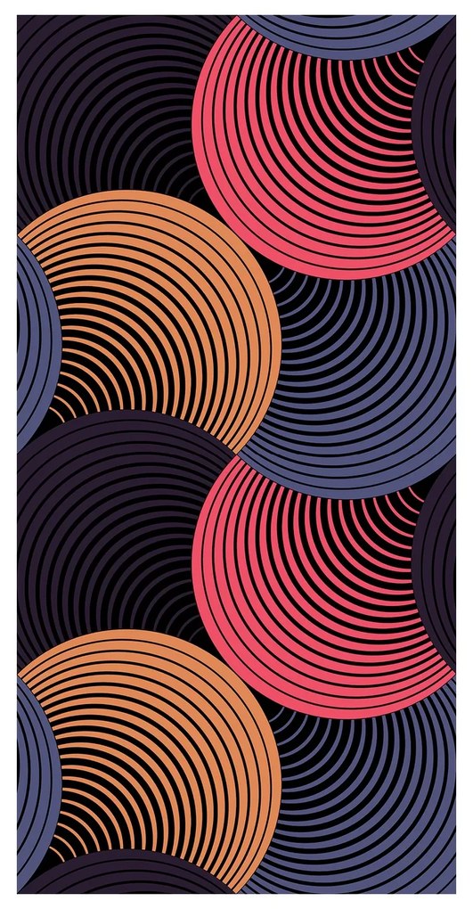 Tapet - Abstracție cercuri II.