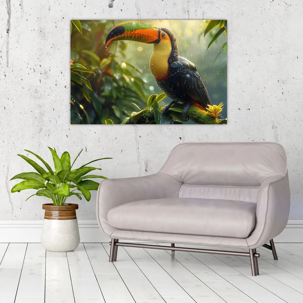 Tablou - Tukan (90x60 cm)