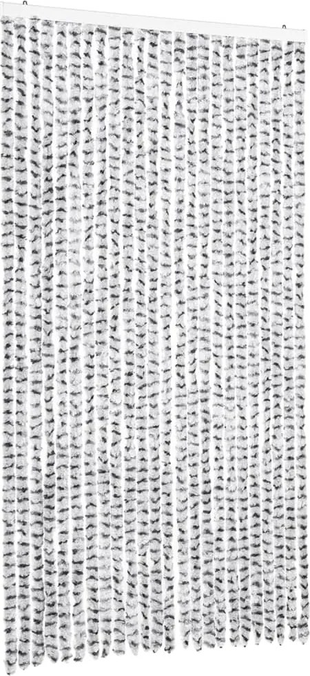 vidaXL Perdea pentru insecte gri deschis și gri închis100x230cmchenille