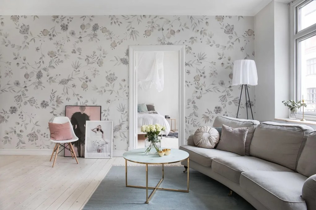 Fototapet, Blossom Fling, Pastel, Rebel Walls