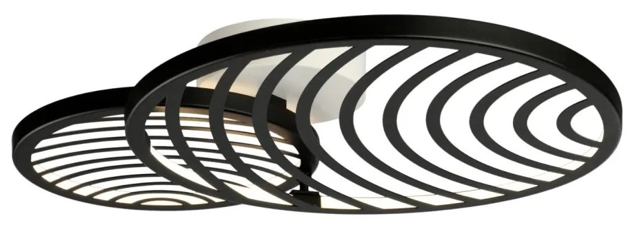 Plafoniera LED design modern COLLAGE 30W neagra