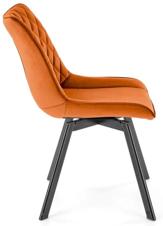 Scaun K520 velvet cinnamon